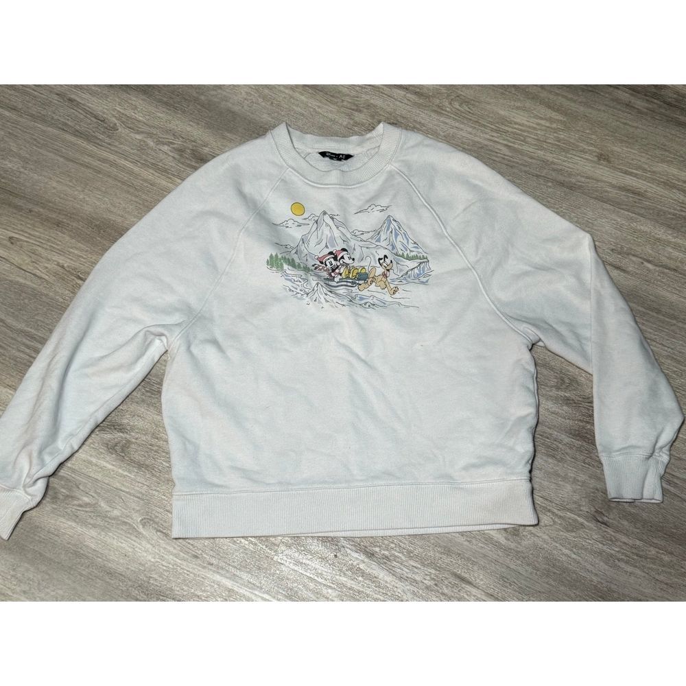Disney & AE Mickey and friends‎ collaboration sweater top XS